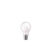 Philips LED Classic A60 Frosted Light Bulb [B22 Bayonet Cap] 75W, Warm White 2700K, Non Dimmable