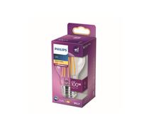 Philips LED Classic A60 Light Bulb [E27 Edison Screw] 10.5W - 100W Equivalent, Warm White (2700K), Non Dimmable
