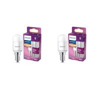 PHILIPS LED Classic Candle and Lustre Light Bulb [E14 Small Edison Screw] 3.2W - 25W Equivalent, Warm White (2700K). Non Dimmable (Pack of 2)