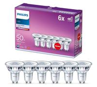 Philips LED Classic GU10 Spot 4 6W - 50W Equivalent, 220-240v,