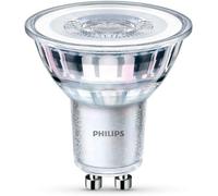 Philips LED Classic 6 Pack [GU10 Spot] 4.6W - 50W Equivalent, 220 - 240V, Cool White 4000K (Non-Dimmable)