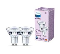 Philips LED bulb GU10 4,6W 390lm 840 clear 36° 2pcs
