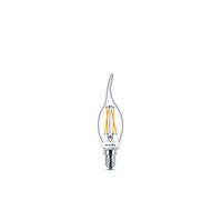 Philips LED Classic WarmGlow E14 Lamp, 470 Lumen Equivalent to 40 W, High Colour Rendering, Warm White (2200-2700 Kelvin), Dimmable, Clear