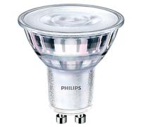 PHILIPS LED GU10 4.6w 50w Light Bulb White 3000k Lighting Non Dim 2 PACK