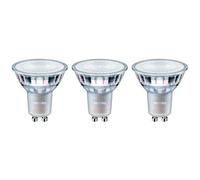 Philips Led Cri90 Gu10 Bulb 4.9W Dimmable Ledspot Value Warm White (3 Pack)