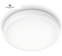 Philips LED Doris Bathroom Ceiling Light 4000K 17W IP44 [Cool 17 Watt, White