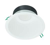 Philips LED Downlight Coreline DN142B Aluminium White 19.2W 2300lm 60D - 840 Cool White | Cutout 200mm - IP20 - White Reflector