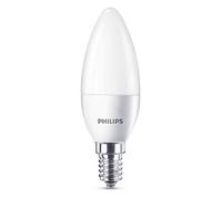 Philips LED E14 Small Edison Screw Candle Light Bulb, Frosted, 5.5 W (40 W) - Warm White