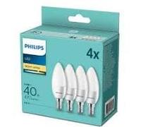 Philips CorePro 5.5W E14/SES Candle Very Warm White - 76238600