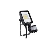 Philips LED Floodlight PSU 10W BVP164 LED12/840, 4000K Cool White, Motion Detector Unit, Symmetric Wide Beam, CE - 911401883783