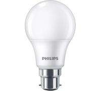 Philips LED Frosted A60 Light Bulb 3 Pack (Warm White 2700K - B22 Bayonet Cap) 60W, Non Dimmable for Home Indoor Lighting, Value Range