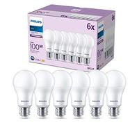 Philips LED bulb E27 13W 1521lm 4000K matt x6