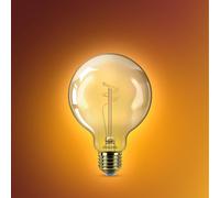 Philips LED globe bulb E27 G95 3.1 W gold 1,800 K dimmable
