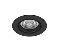 Philips LED Impala Recessed Spot Light 2200-2700K [Warm Glow Dimmable - Black] for Indoor Lighting, Bedroom, Bathroom
