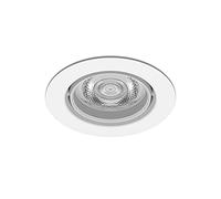 Philips LED Impala Recessed Spot Light 2200 - 2700K [Warm Glow Dimmable - White] for Indoor Lighting, Bedroom, Bathroom