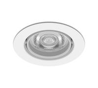 Philips LED Impala Recessed Spot Light 2200-2700K [Warm Glow Dimmable - White] for Indoor Lighting, Bedroom, Bathroom