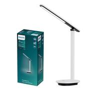 Philips LED Ivory Desk Lamp [Warm to Cool White Light 2700-5000K - White] 5W - Charge with USB. for Home Indoor, Work, Study, Reading Lighting
