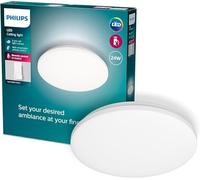 Philips LED Izso C620 24W Led Ceiling Lighting Fixture Cool to Warm White Light [24W - White] for Indoor Home Lighting, Living Room, Study, Office