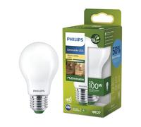 Philips LED Light Bulb Classic, UltraEfficient,100W, 1535Lm, A60, E27 2700K, Frosted Glass, dimmable