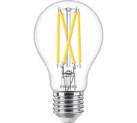 Philips LED Light Bulb Shape E27 5.9 Watt Clear Warm White Dimmable Filament