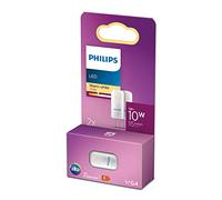 Philips LED Light Capsule Spot 2 Pack [G4 Socket] 10W, Warm White (2700K), Non-Dimmable, 929002388831