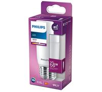 Philips LED Light T38 Frosted Stick [E27 Edison Screw] 9.5W - 68W Equivalent, White (3000K), Non-Dimmable