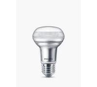 Philips LED Lustre E27 Edison Screw R80 Reflector Light Bulb, 8W Equivalent to 100W, Warm White, Pack of 6