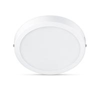 Philips LED Magneos Slim Surface Mount Round Downlight 2700K 12W [Warm White - White] for Indoor Lighting, Livingroom and Bedroom
