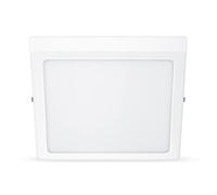 Philips LED Magneos Slim Surface Mount Square Downlight 4000K 12W [Cool White - White] For Indoor Lighting, Livingroom and Bedroom.