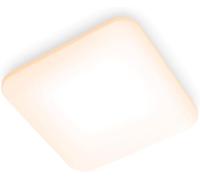 PHILIPS LED Mauve CL270 24W led Ceiling Light Fixture Warm White 2700k [24W - White - Square] for Indoor Home Lighting, Living Room, Study, Office