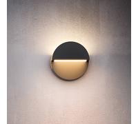 Philips LED outdoor wall light Valor UE, anthracite, aluminium, IP44