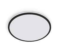 Philips LED Ozziet Linear Ceiling Light 18W 4000K [Cool White - Black] for Home Indoor Ceiling Lighting, Livingroom, Bedroom.