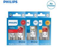 Philips LED P21/5W 1157 S25 Ultinon Pro6000 Two Contacts Red White Amber Auto Turn Signal Stop Lamps No Flash Error Free 11499