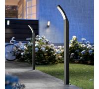Philips LED path lamp, splay, 96 cm, 4,000 K, anthracite, IP44