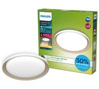 Philips Pebblo UltraEfficient Ceiling, SceneSwitch, White, 10W, 1850Lm, 2700K, IP20
