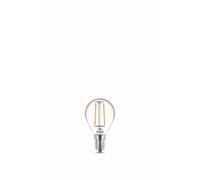 Philips LED Premium Classic P45 Clear Light Bulb 2 Pack [E14 Small Edison Screw] 25W, Warm White 2700K, Non Dimmable