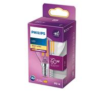 Philips Filament Candle Clear 60W P45 E14