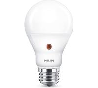 PHILIPS LED Premium Frosted A60 Sensor Light Bulb [E27 Edison Screw] 6.5W - 60W Equivalent, Cool White, Non Dimmable