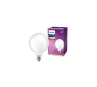 Philips LED Premium Frosted Globe G120 Light Bulb [E27 Edison Screw] 10.5W - 100W Equivalent, Warm White (2700K)