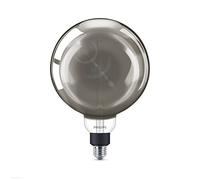 Philips LED Premium Giant Smoky Globe G200 Light Bulb Dimmable [E27 Edison Screw] 6.5W 25W Equivalent, Cool White (4000K)