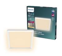 Philips LED SceneSwitch Ceiling Light (15 W), Rectangular (40x40 cm), with Warm White Light, dimmable, White