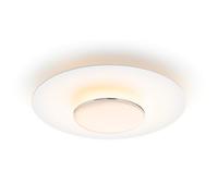 Philips LED Sceneswitch Garnet CL580 40W LED Ceiling Light Fixture Warm White 2700k [40W - IP20 - White] for Indoor Home Lighting, Living Room, Study, Office
