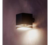 PHILIPS Virona Outdoor Solar Wall Light, 2700 K, 200 lm, Black