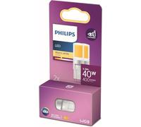 Philips LED Standard Burner, Replacement for 40 W Halogens, G9 Socket, Warm White Light 2700 K, Pack of 2, Old Generation