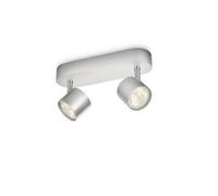FITTING-DECO Philips myLiving Star Spot Light Aluminium Dimmable LED 2X4.5W