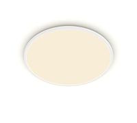 Philips LED SuperSlim Outdoor Ceiling Light 15W [Warm White - White] Water Resistant IP54, For Garden, Patio and Terrace Lighting.