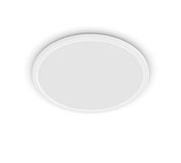 Philips LED SuperSlim SceneSwitch Dimmable Ceiling Light 2700K 18W IP44 [Warm White - White] For Indoor Home Lighting in Livingroom, Bedroom, Bathroo