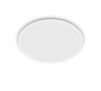 Philips LED SuperSlim SceneSwitch Dimmable Ceiling Light 2700K 22W [Warm White - White] For Indoor Home Lighting in Livingroom and Bedroom.