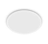 Philips LED Superslim SceneSwitch Dimmable Ceiling Light 2700K 22W [Warm White - White] for Indoor Home Lighting in Livingroom and Bedroom.