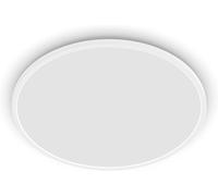 Philips LED Superslim SceneSwitch Dimmable Ceiling Light 2700K 36W [Warm White - White] for Indoor Home Lighting in Livingroom and Bedroom.